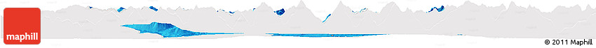Political Horizon Map of Kitzbuhel, cropped outside