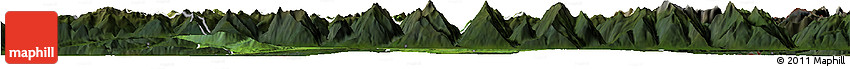 Satellite Horizon Map of Kitzbuhel, darken