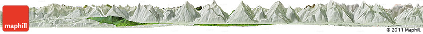 Satellite Horizon Map of Kitzbuhel, lighten