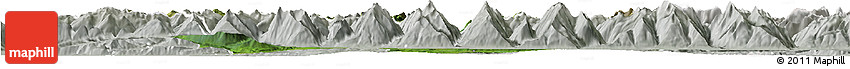 Satellite Horizon Map of Kitzbuhel, lighten, semi-desaturated