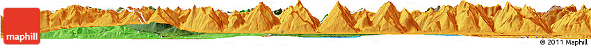 Satellite Horizon Map of Kitzbuhel, political outside