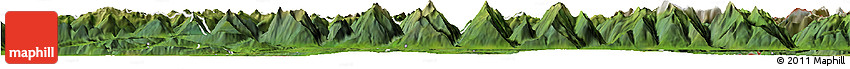 Satellite Horizon Map of Kitzbuhel