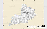 Classic Style Map of Kitzbuhel, single color outside
