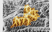 Physical Map of Kitzbuhel, desaturated
