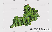Satellite Map of Kitzbuhel, cropped outside