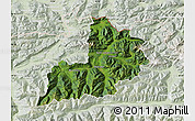 Satellite Map of Kitzbuhel, lighten