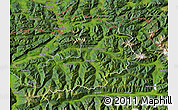 Satellite Map of Kitzbuhel