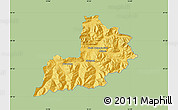 Savanna Style Map of Kitzbuhel, single color outside