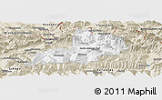 Classic Style Panoramic Map of Kitzbuhel