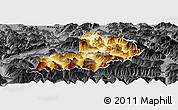 Physical Panoramic Map of Kitzbuhel, darken, desaturated