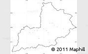 Blank Simple Map of Kitzbuhel, cropped outside, no labels