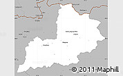 Gray Simple Map of Kitzbuhel