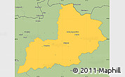 Savanna Style Simple Map of Kitzbuhel