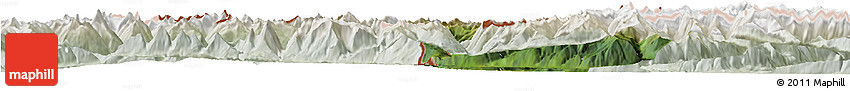 Satellite Horizon Map of Landeck, lighten