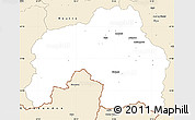 Classic Style Simple Map of Landeck