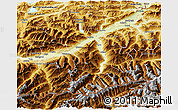 Physical 3D Map of Schwaz