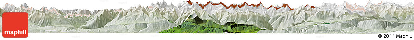 Satellite Horizon Map of Schwaz, lighten