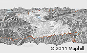 Gray Panoramic Map of Schwaz
