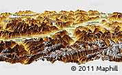 Physical Panoramic Map of Schwaz