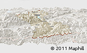 Shaded Relief Panoramic Map of Schwaz, lighten