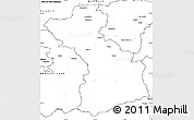 Blank Simple Map of Schwaz