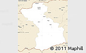 Classic Style Simple Map of Schwaz