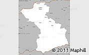 Gray Simple Map of Schwaz