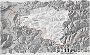 Gray 3D Map of Bludenz