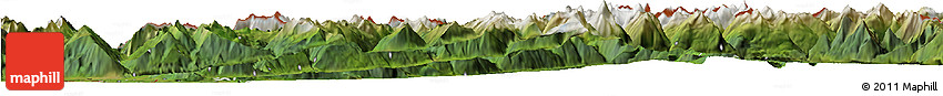 Satellite Horizon Map of Bludenz