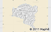 Classic Style Map of Bludenz, single color outside