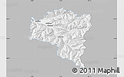 Gray Map of Bludenz, single color outside