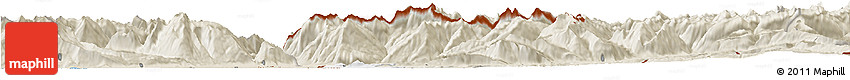 Classic Style Horizon Map of Feldkirch
