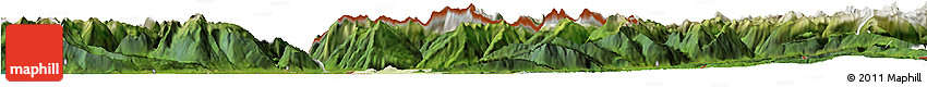 Physical Horizon Map of Feldkirch, satellite outside
