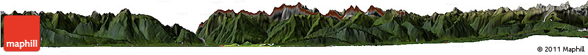 Satellite Horizon Map of Feldkirch, darken