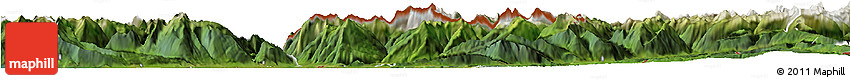 Satellite Horizon Map of Feldkirch