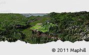 Satellite Panoramic Map of Feldkirch, darken