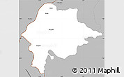 Gray Simple Map of Feldkirch