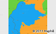 Political Simple Map of Feldkirch