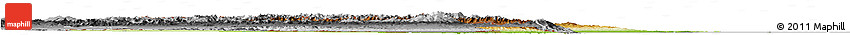 Physical Horizon Map of Azerbaydzhan Territor, desaturated