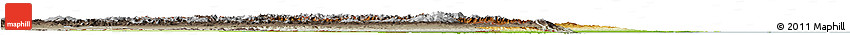 Physical Horizon Map of Azerbaydzhan Territor, semi-desaturated