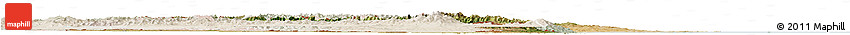 Satellite Horizon Map of Azerbaydzhan Territor, lighten