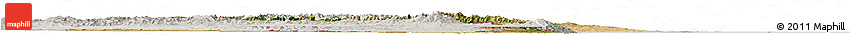 Satellite Horizon Map of Azerbaydzhan Territor, lighten, semi-desaturated