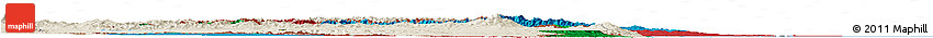 Flag Horizon Map of Azerbaijan, shaded relief outside, bathymetry sea