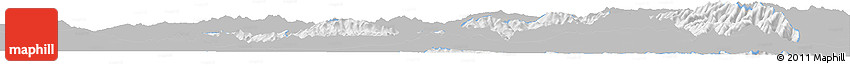 Gray Horizon Map of Nakhichevan, single color outside