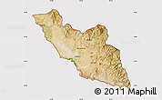 Satellite Map of Nakhichevan, cropped outside
