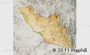 Satellite Map of Nakhichevan, lighten, semi-desaturated