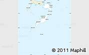 Classic Style Simple Map of Acklins