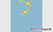 Savanna Style Simple Map of Acklins
