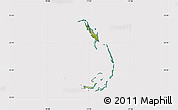 Satellite Map of Berry Islands, cropped outside