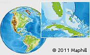 Physical Location Map of Biminis